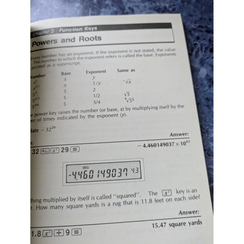 Casio fx-115v Scientific Calculator Solar Plus‎ With Box Manual Super-FX #101